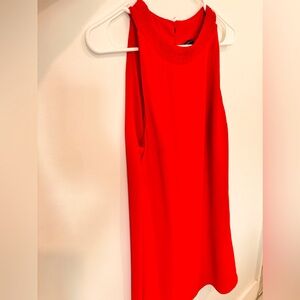 Zara red dress